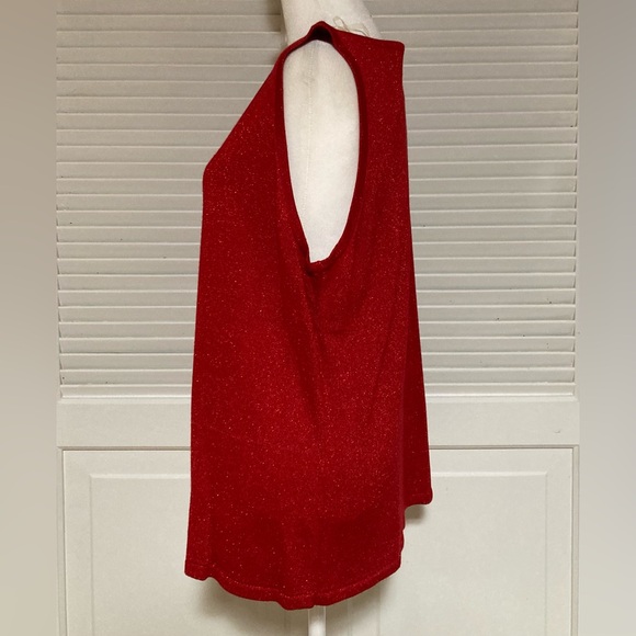EUC Choices Red Sleeveless Sweater Size Petite XL - Picture 4 of 10